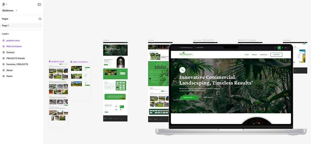 Skidmores UX/UI