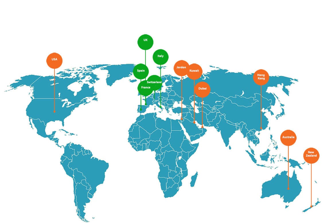 TWS Client Map